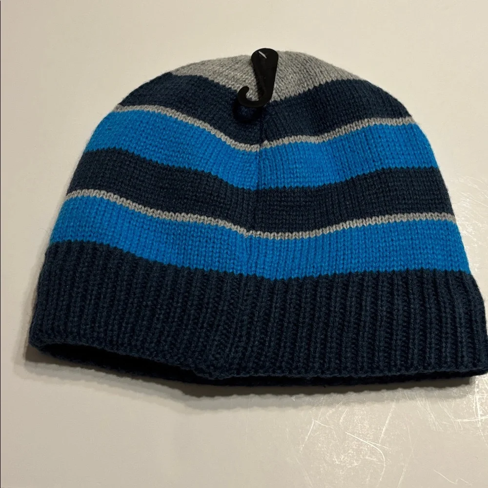 Northeast Outfitters Youth Cozy Cabin Blue Stripe Beanie